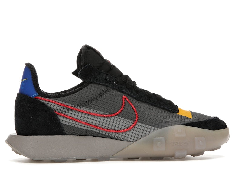 Nike Waffle Racer 2X Black Solar Flare University Red (Women's)