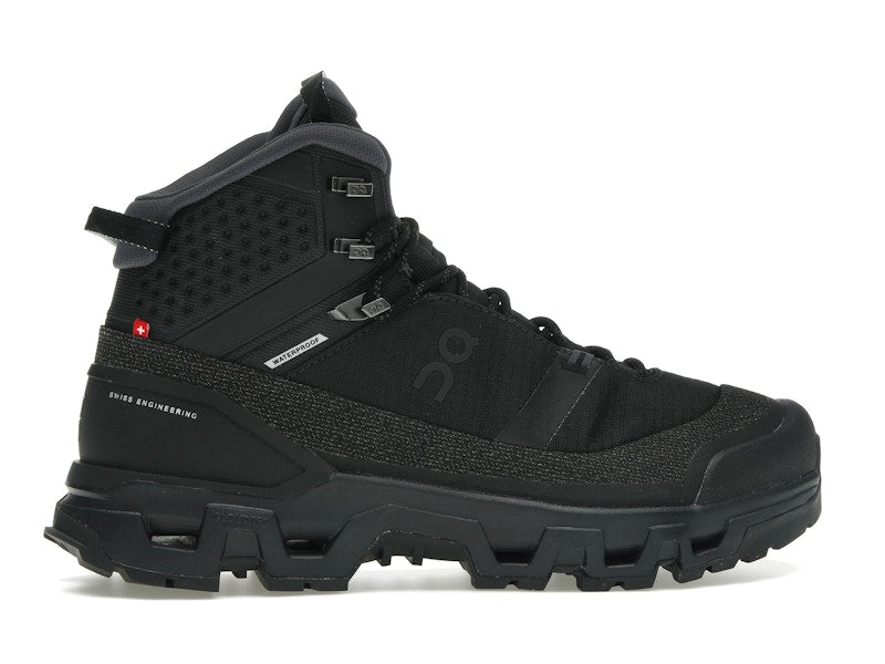 On Running Cloudrock Trek Waterproof Black