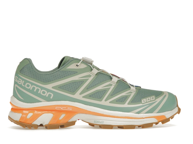Salomon XT-6 Granite Green Blazing Orange