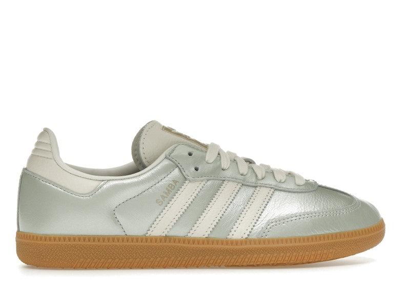 adidas Samba OG Linen Green Metallic (Women's)