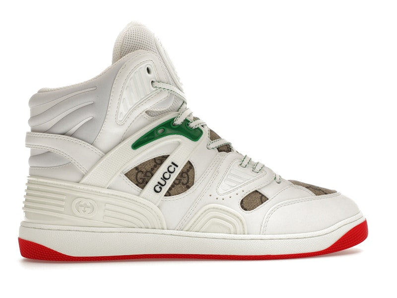 Gucci Basket White Demetra Red