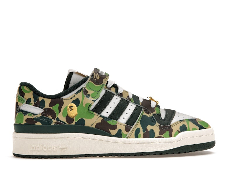 adidas Forum 84 Low Bape 30th Anniversary Green Camo