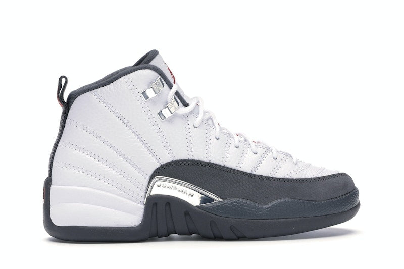 Jordan 12 Retro White Dark Grey (GS)