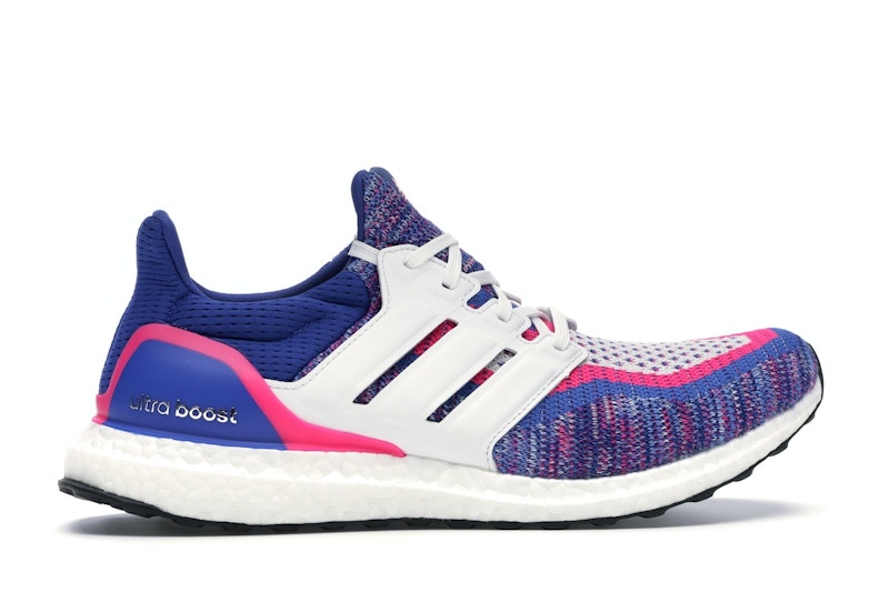 adidas Ultra Boost Real Blue Shock Pink