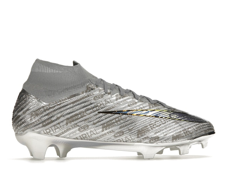 Nike Zoom Mercurial Superfly 9 Elite XXV SE FG Metallic Silver