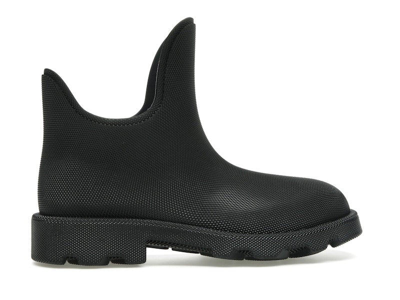 Burberry Marsh Round-Toe Ankle Boots Black