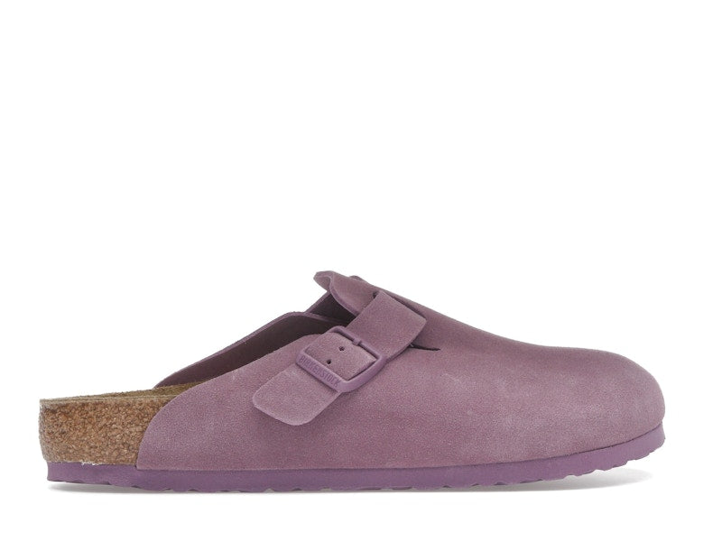 Birkenstock Boston Suede Leather Mauve