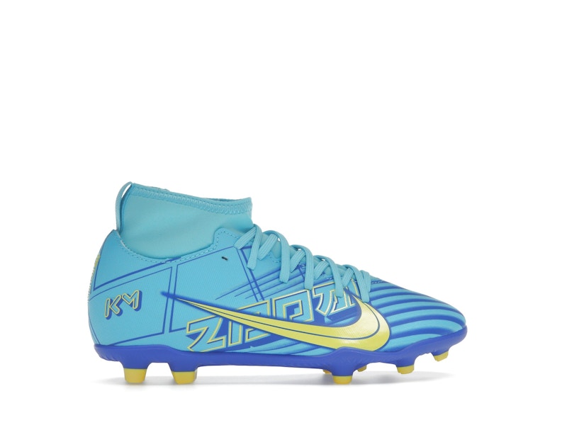 Nike Mercurial Superfly 9 Club KM FG/MG Baltic Blue White (GS)