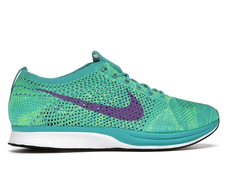 Nike Flyknit Racer Sport Turquoise Hyper Grape