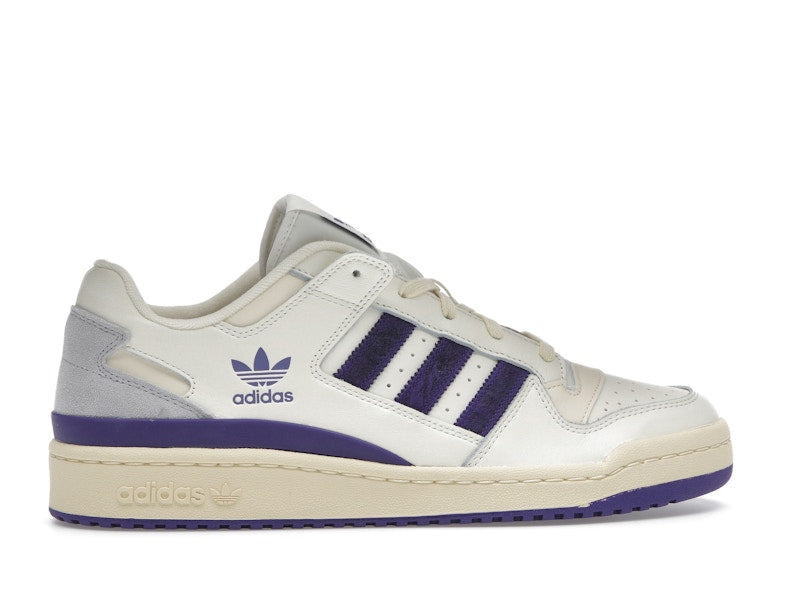 adidas Forum Low CL Cream White Collegiate Purple Warm Vanilla