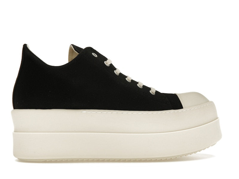 Rick Owens DRKSHDW Double Bumper Low Black Milk