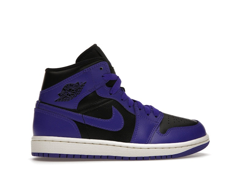 Jordan 1 Mid Purple Black (Women's)