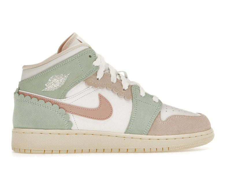 Jordan 1 Mid SE Pink Oxford (GS)