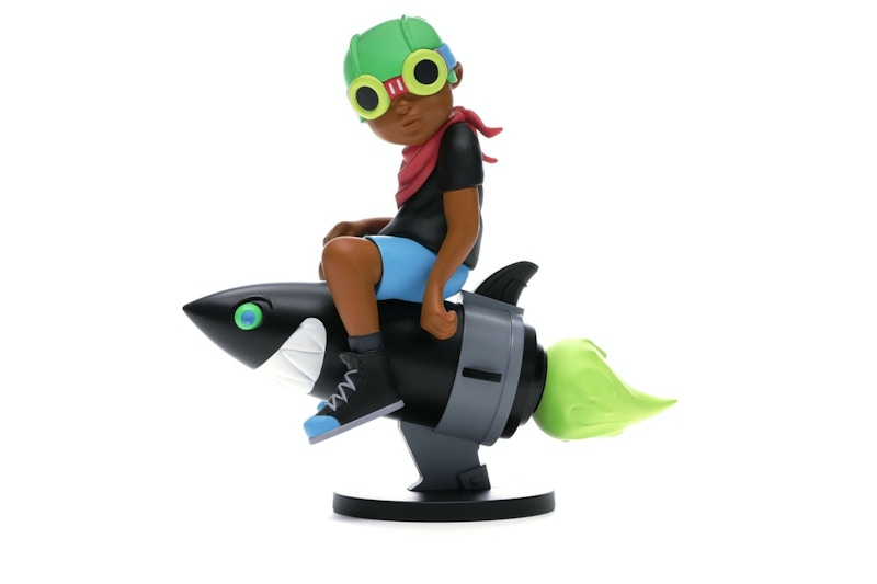 Hebru Brantley x Billionaire Boys Club x Bait Beyond The Beyond Fly Boy Figure 9 Inches Black/Multi