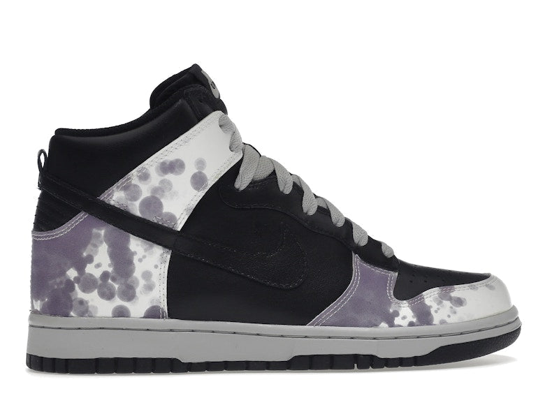 Nike Dunk High Splatter Black White Purple (Women's)