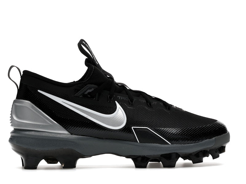 Nike Force Trout 9 Elite MCS Black White Anthracite Metallic Silver