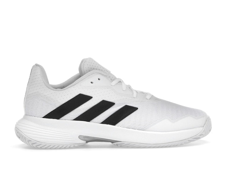 adidas Courtjam Control Cloud White Core Black Matte Silver