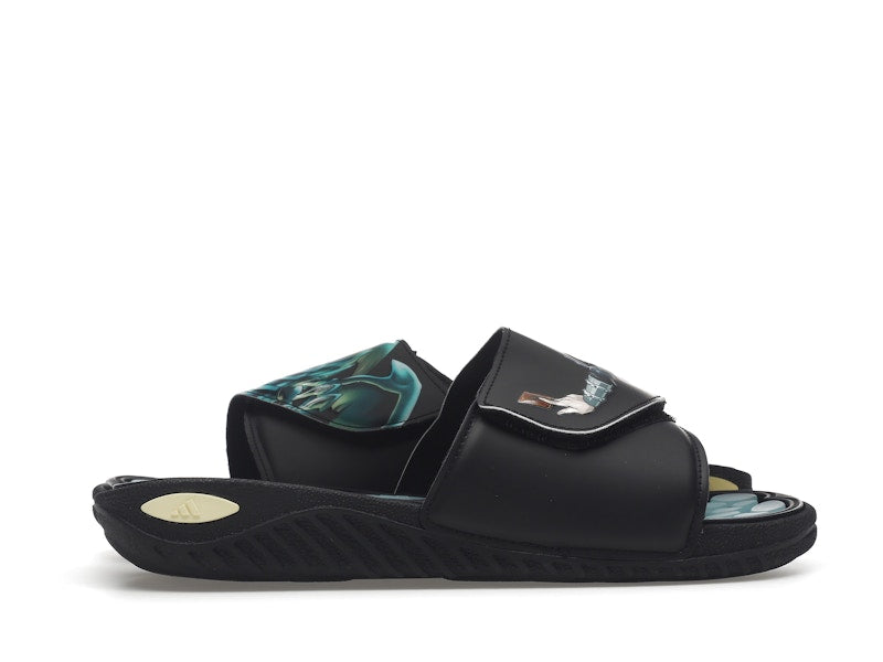 adidas Reptossage Hook-And-Loop Slides Yu-Gi-Oh! Blue Eyes White Dragon
