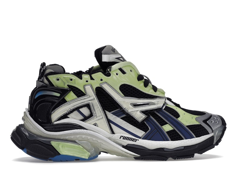 Balenciaga Runner Green Blue Black Grey