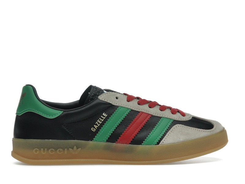 adidas x Gucci Gazelle Black Green Red