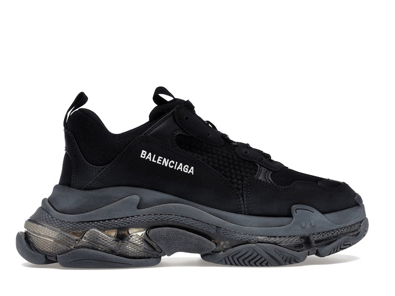 Balenciaga Triple S Clear Sole Black