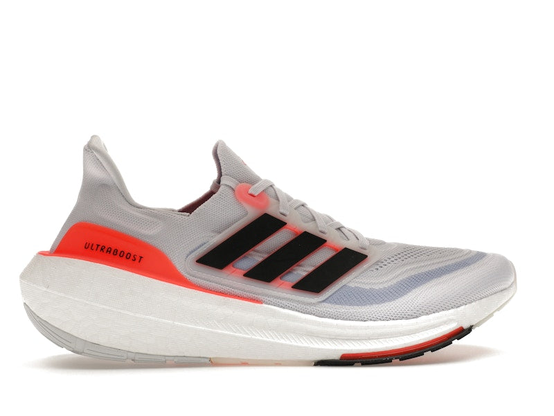 adidas Ultra Boost Light White Black Solar Red