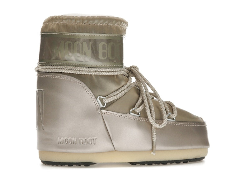Moon Boot Icon Low Boot Glance Platinium