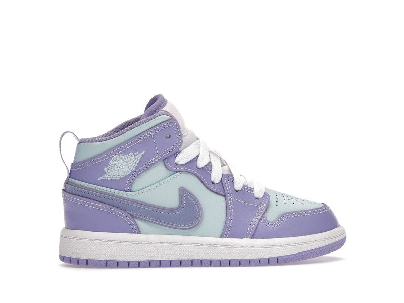 Jordan 1 Mid Purple Aqua (PS)