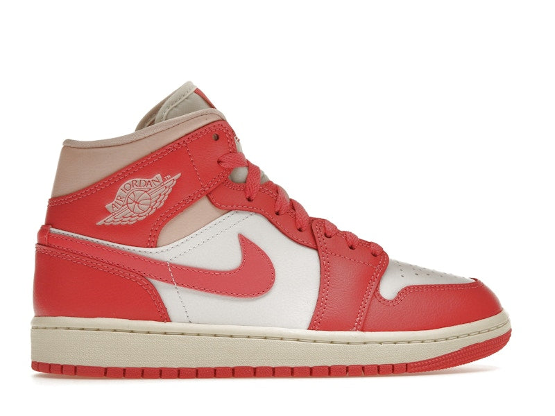 Jordan 1 Mid Strawberries and Cream (Women's)