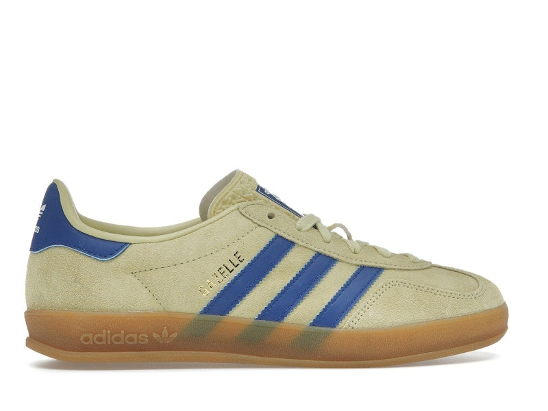 adidas Gazelle Indoor Powder Yellow Royal Blue