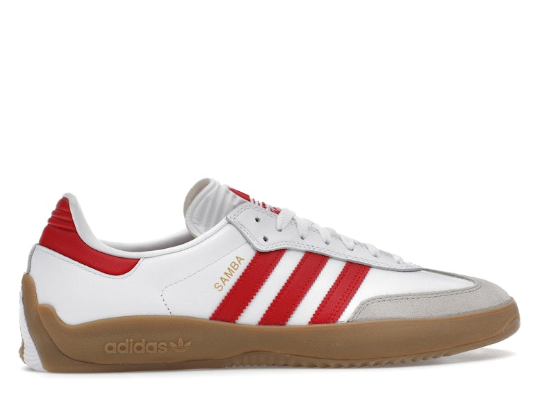 adidas Puig Samba Cloud White Better Scarlet Gum