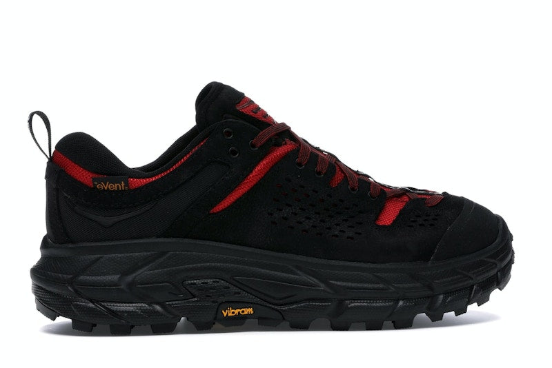 Hoka One One Tor Ultra Low Engineered Garments Black Red