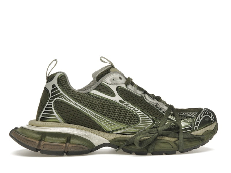Balenciaga 3XL Dark Green Light Beige