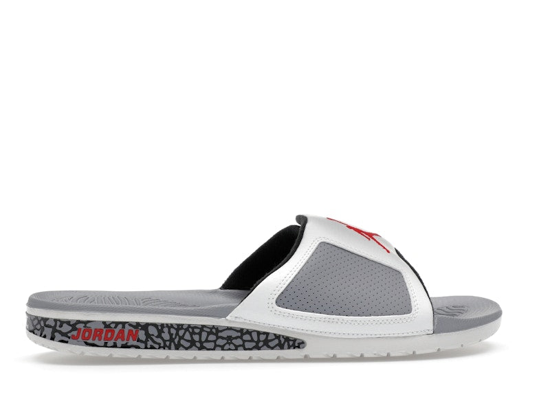 Jordan Hydro III Summit White Cement Grey Black Fire Red
