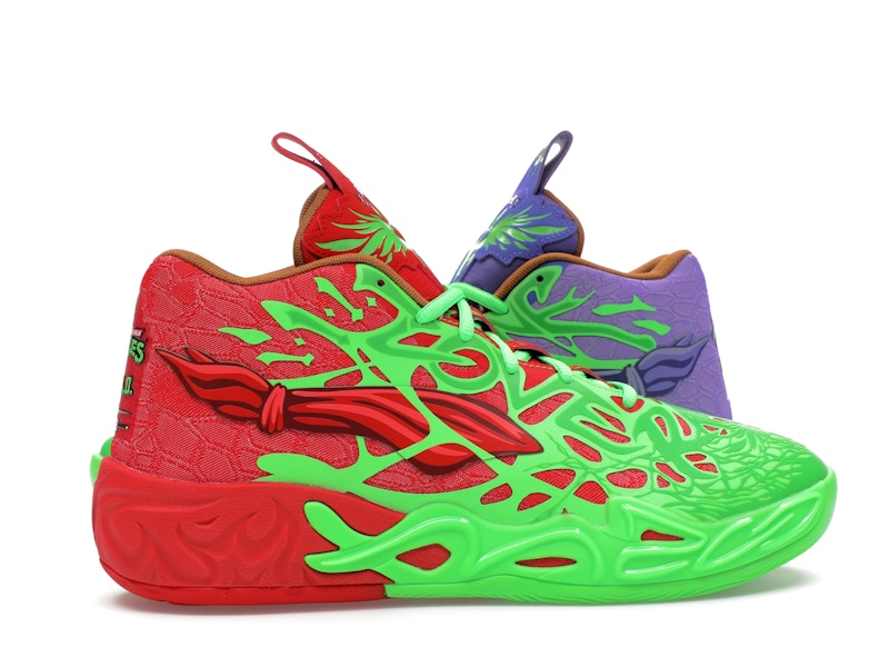 Puma LaMelo Ball MB.04 Teenage Mutant Ninja Turtles Raphael & Donatello