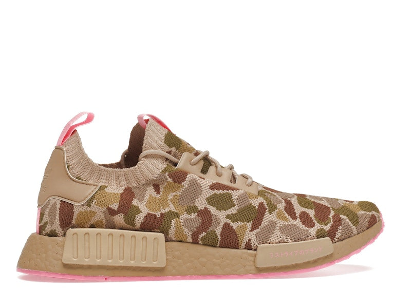 adidas NMD R1 Primeknit Duck Camo Pink