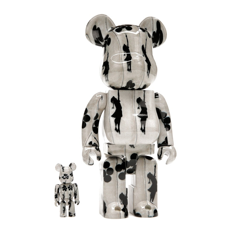 Bearbrick Flying Balloons Girl 100% & 400% Set