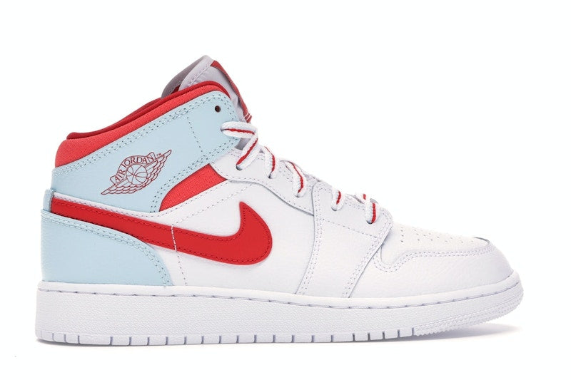 Jordan 1 Mid White Topaz Mist (GS)