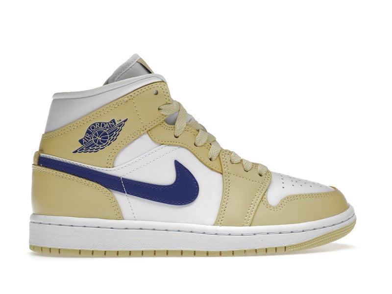 Jordan 1 Mid Lemon Wash Lapis (Women's)