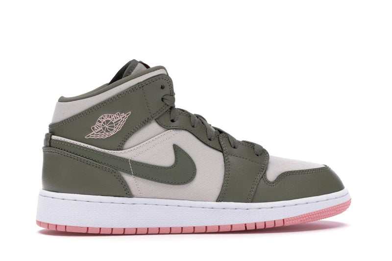 Jordan 1 Mid Trooper Bleached Coral (GS)
