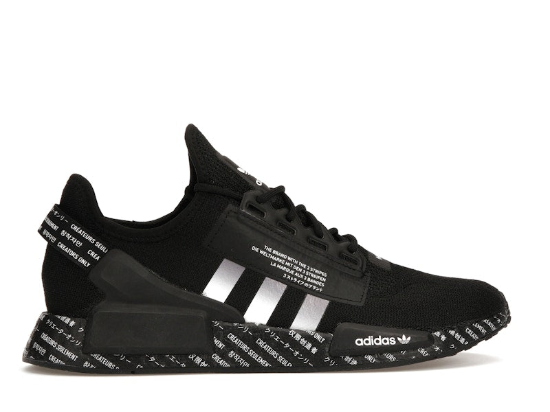 adidas NMD R1 V2 Script Black
