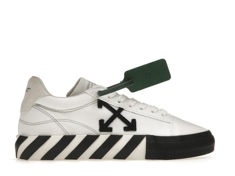 OFF-WHITE Vulc Low Canvas White Black SS22 (Women's)
