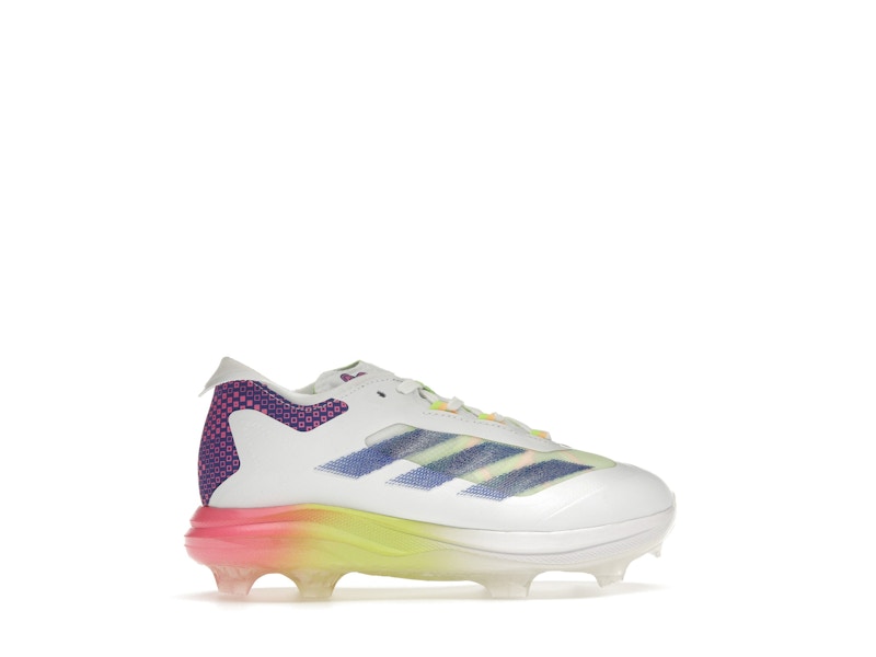 adidas Adizero Impact TPU Warp Speed Cloud White Lucid Blue Lucid Pink (GS)