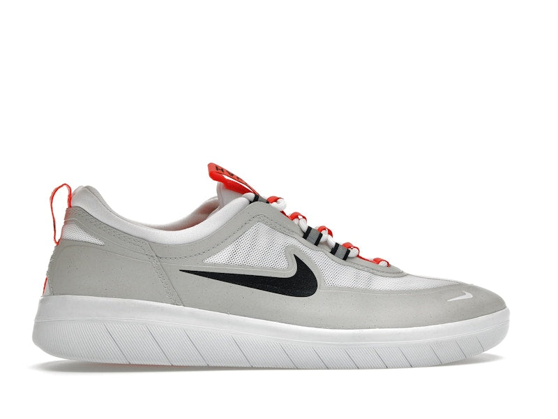 Nike SB Nyjah Free 2 Neutral Grey Bright Crimson