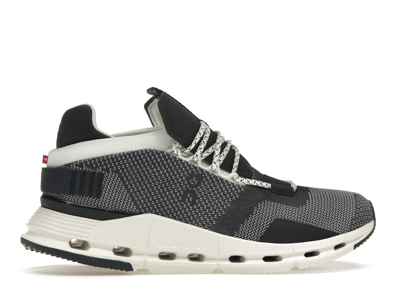 On Running Cloudnova Black White (Women's)