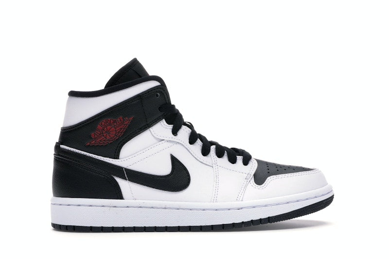 Jordan 1 Mid Reverse Black Toe (Women's)
