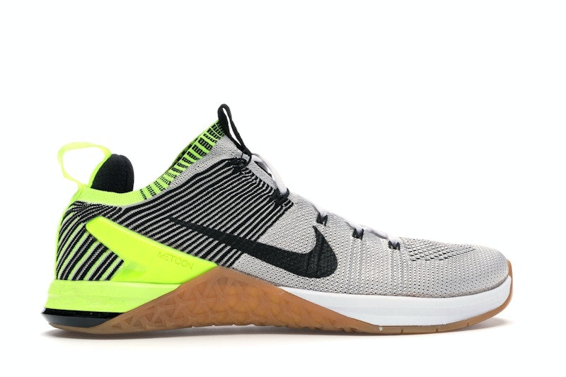 Nike Metcon DSX Flyknit 2 White Black Volt Gum