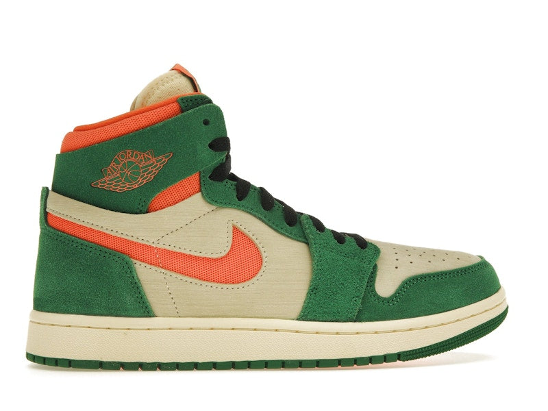 Jordan 1 High Zoom Air CMFT 2 Pine Green Orange Blaze (Women's)
