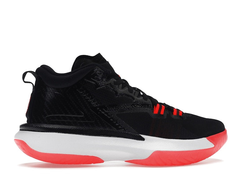 Jordan Zion 1 Black White Bright Crimson