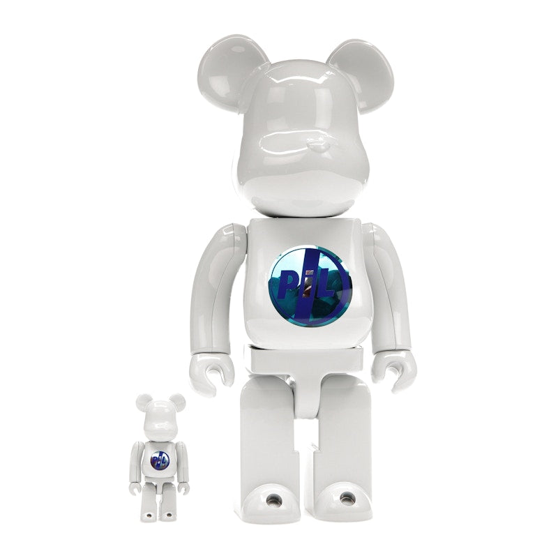 Bearbrick PiL 100% & 400% Set Chrome Ver.